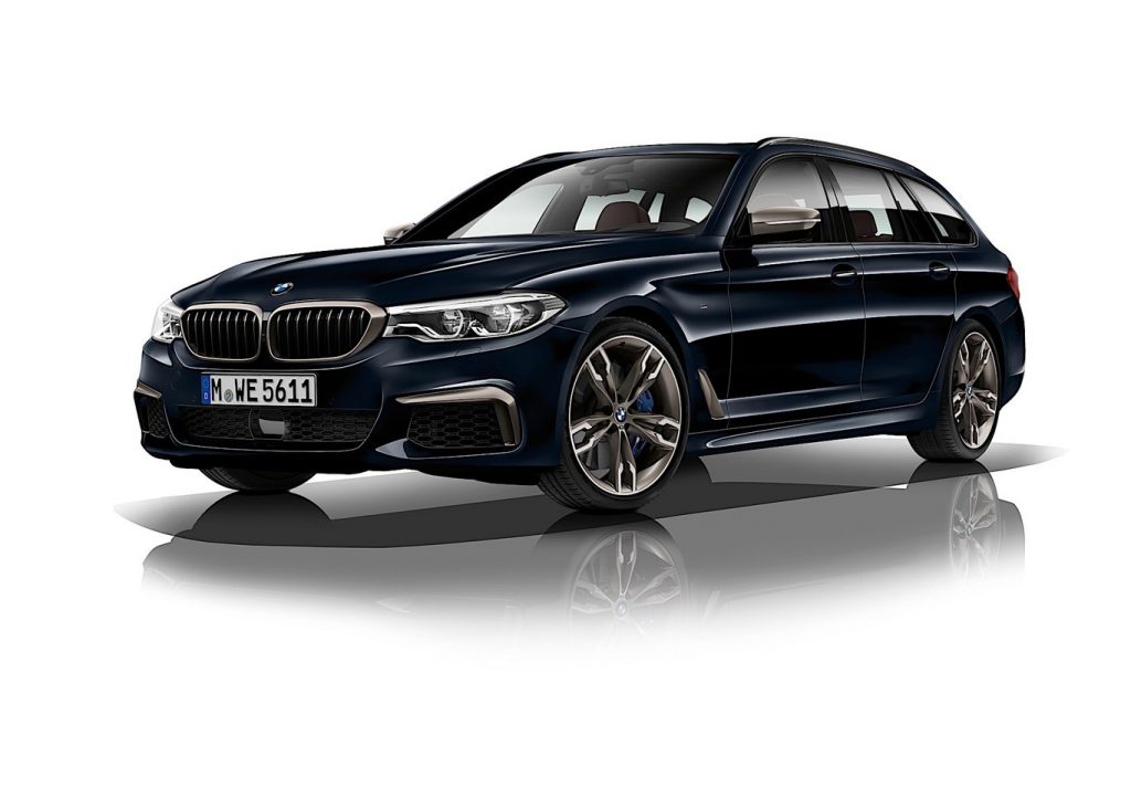 The BMW M550d has the same power as the first M5